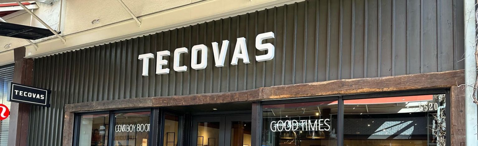 Image of Tecovas La Cantera storefront.