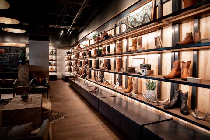 Tecovas Boot Wall