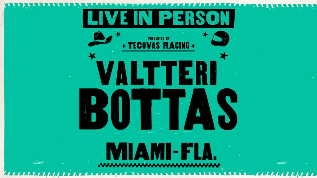 Valtteri Bottas Tecovas Meet and Greet F1