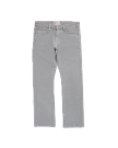 Front view of Men's Slim Straight Stretch Twill - Light Gray on plain background