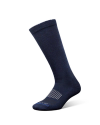 View of Boot Socks - Navy / Brown / White