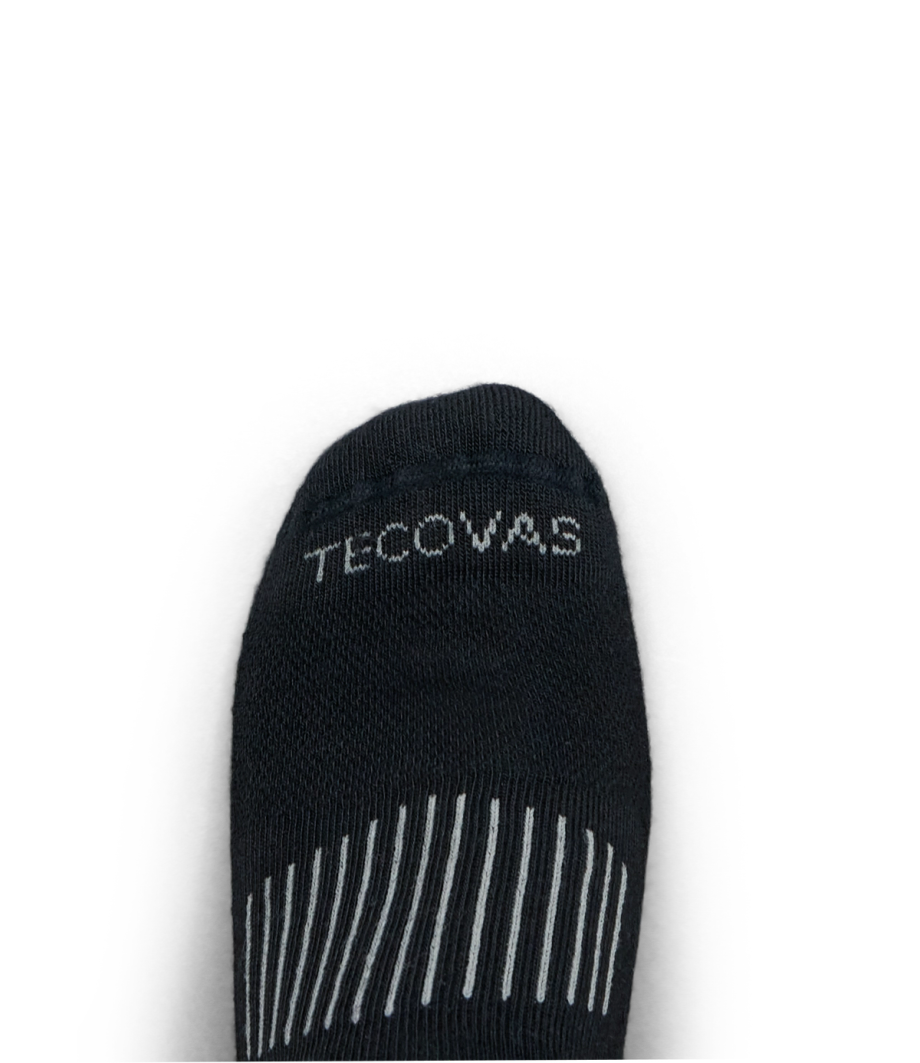 Toe view of Over-The-Calf Socks (3-Pack) - Cactus/Mosaic Multi on plain background