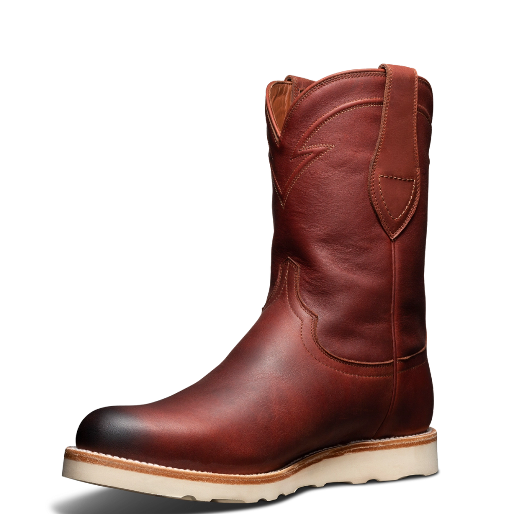 The Knox in Briar Cowhide - Men's Roper Boot | Tecovas