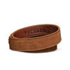 Back view of Women's Suede Belt - Sienna on plain background