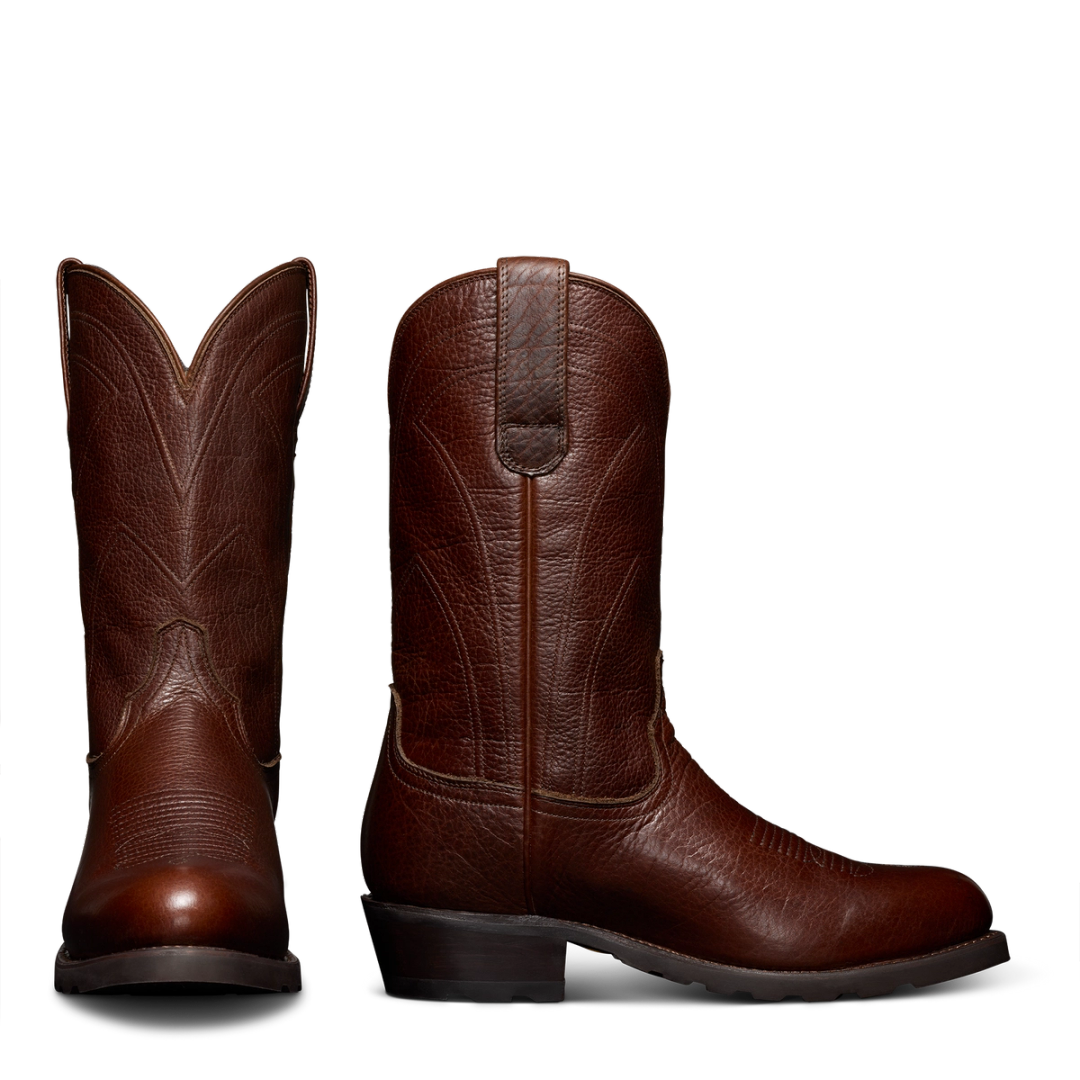 Men s Roper Work Boots The Bandera Chocolate Tecovas