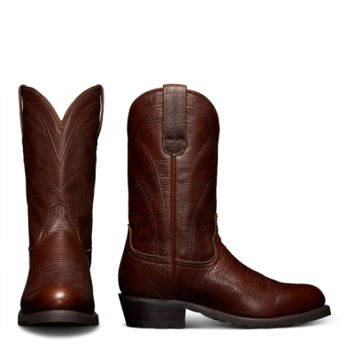 Men's Roper Work Boots | The Bandera - Chocolate | Tecovas