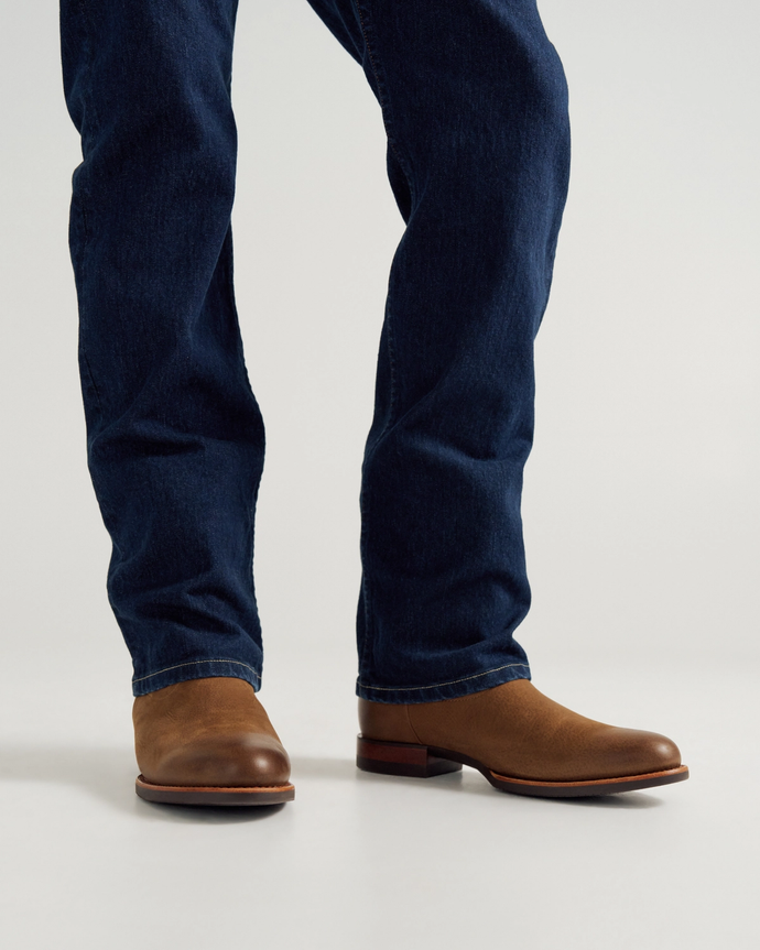 View of The Glen - Light Mesquite Cowhide