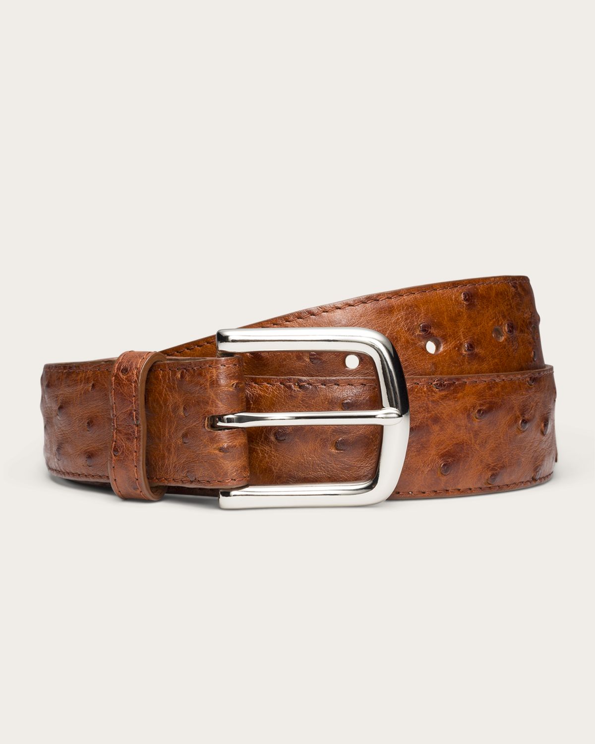 Men's Ostrich Belt