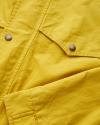 Closeup detail view of Men's Storm Chaser Jacket - Marlboro Yellow