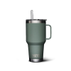 Image of the Yeti Straw Mug in Camp Green on a plain background