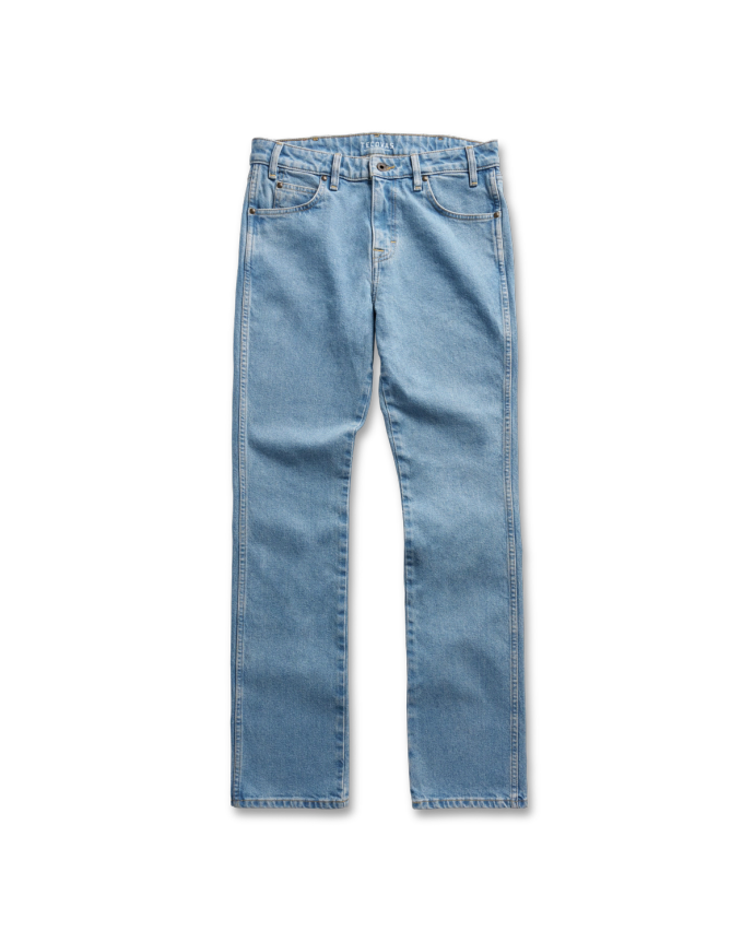 Front view of Men's Rugged Standard Jeans (II) - Light on plain background