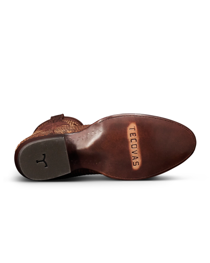 Sole view of The Cartwright Craft - Saddle Python on plain background