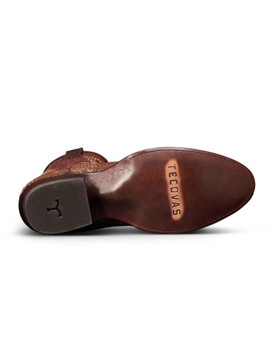 Sole view of The Cartwright Craft - Saddle Python on plain background