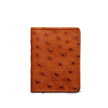 Front view of Bifold Card Case - Pecan on plain background