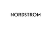 The image shows the word "NORDSTROM" in bold, black, sans-serif capital letters on a white background.