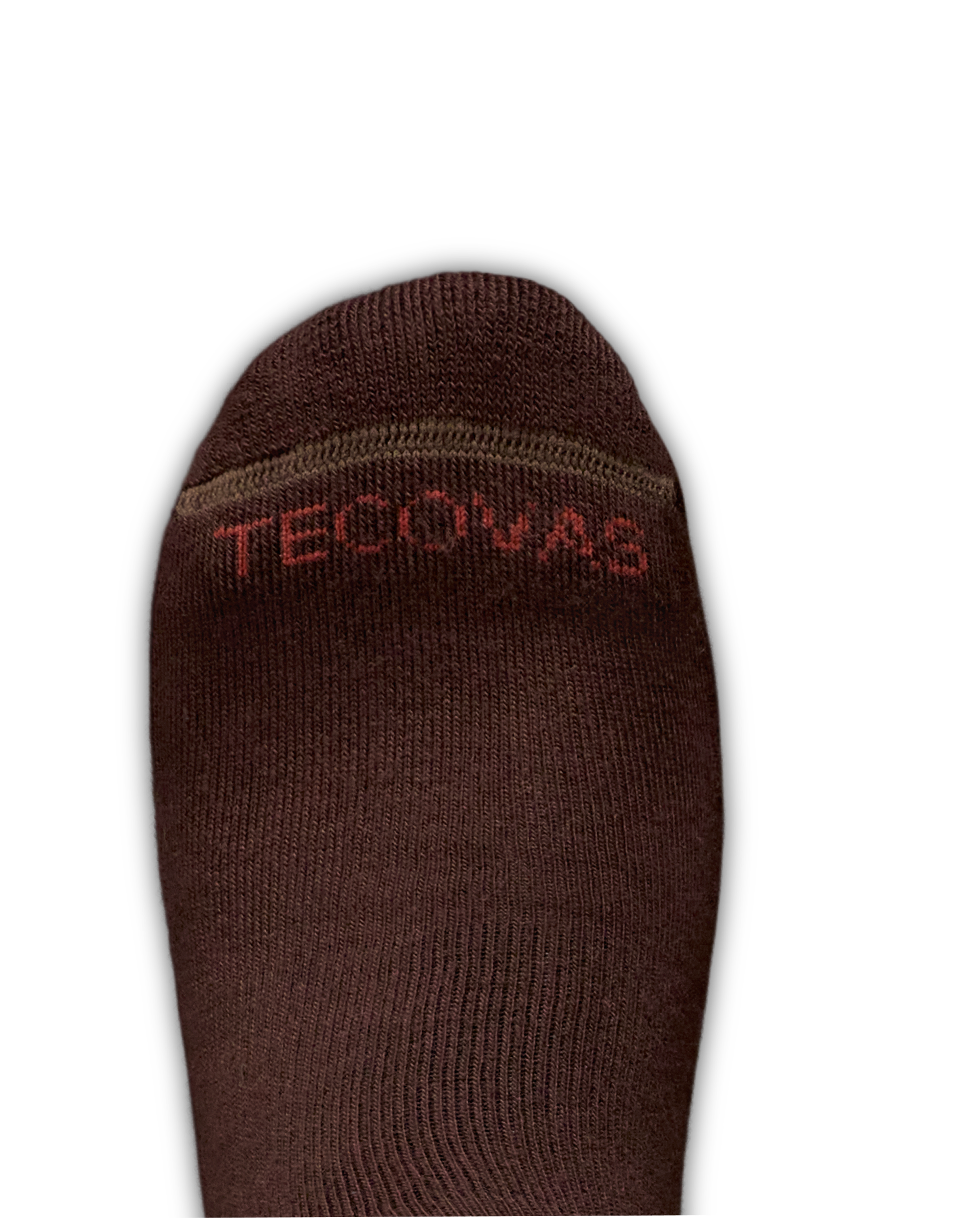 View of Over-The-Calf Socks (3-Pack) - Brown Multi