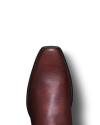 Toe view of The Jack - Cognac on plain background