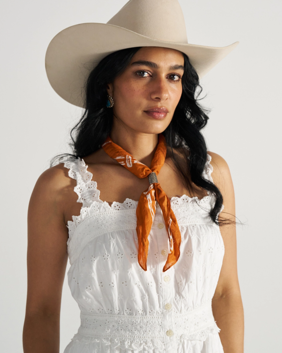 View of Gameday Bandana - Burnt Orange