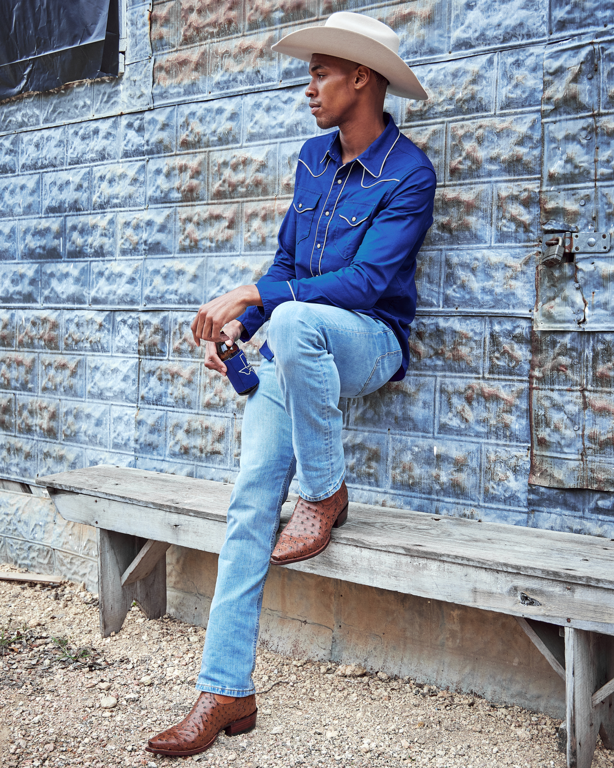 Mens top cowboy apparel