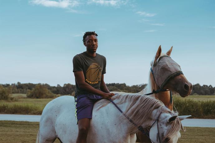 cowboy on a horse