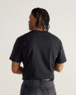 Closeup detail view of Standard Issue Pocket Tee - Black