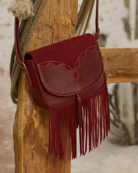 Tecovas SUNNY MINI FRINGE SADDLE BAG