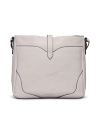 Back view of Women's Sierra Hobo Bag - Antique White on plain background