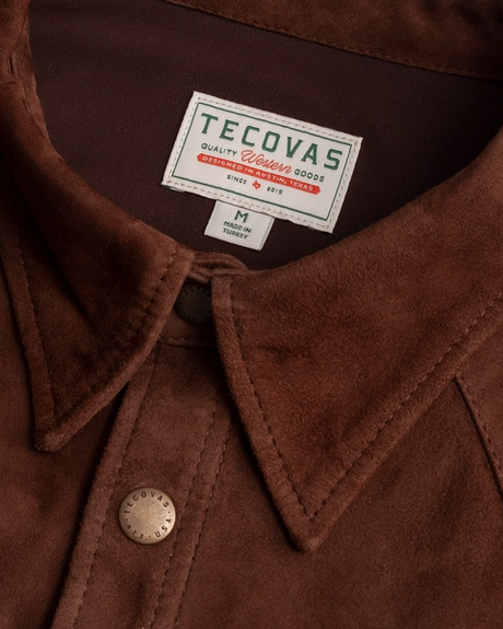Tecovas Men's Shearling Denim Trucker Jacket