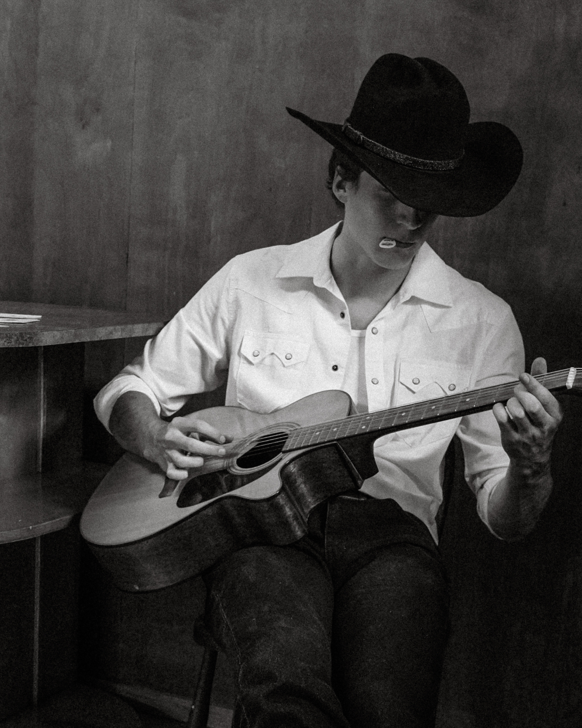 View of Hat Band - Jet Black