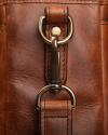 Close up of the Bartlett Grab Handle Tote side clasp