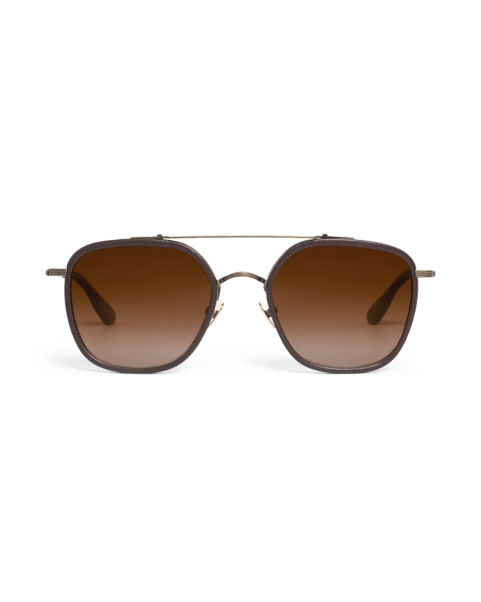 Front view of Tecovas x KREWE Austin - Brown on plain background