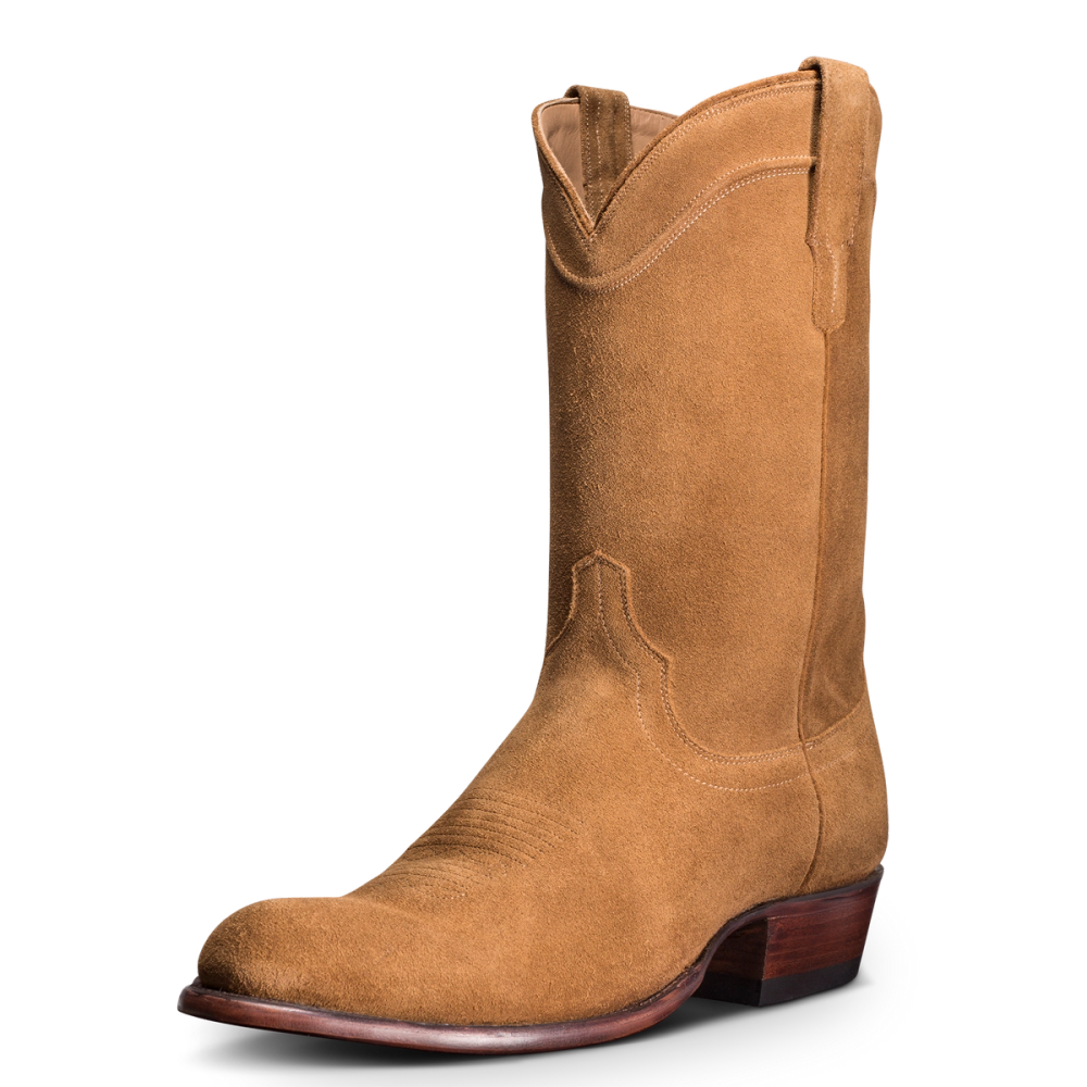 The Johnny in Honey Suede - Men's Cowboy Boot | Tecovas