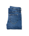 Women's Vintage High Rise Jean - Medium Wash on plain background