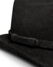 Closeup view of Hat Band - Jet Black