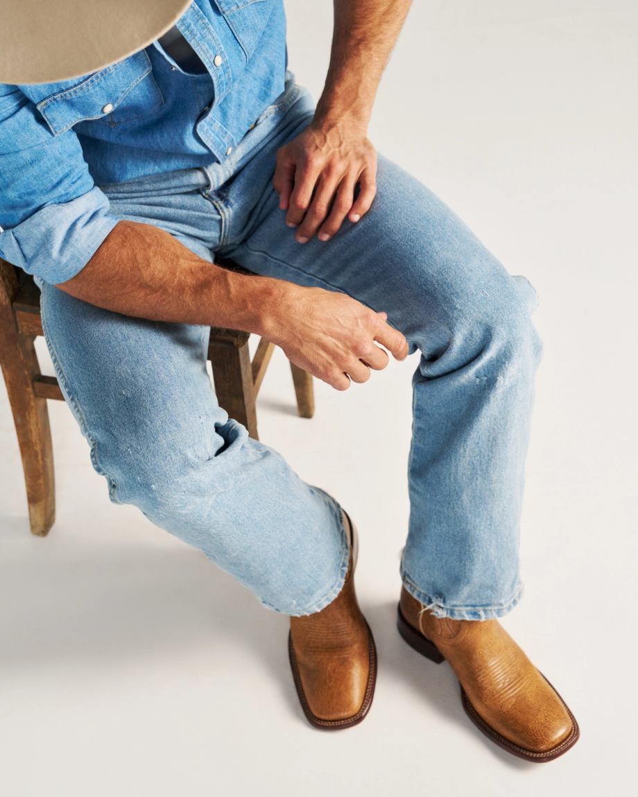 View of The Doc - Buckskin Deerskin