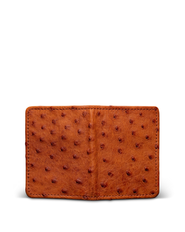 Ostrich Bifold Card Case, image 7 of 8