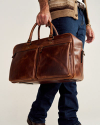 View of Bartlett Carrier Duffle - Cognac