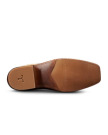 Sole view of The Cheyenne - Desert Tan Suede on plain background