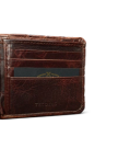 Closeup view of Men's Birthday X Billfold - Dark Pecan