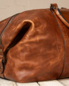 Closeup image of The Bartlett Large Weekender.