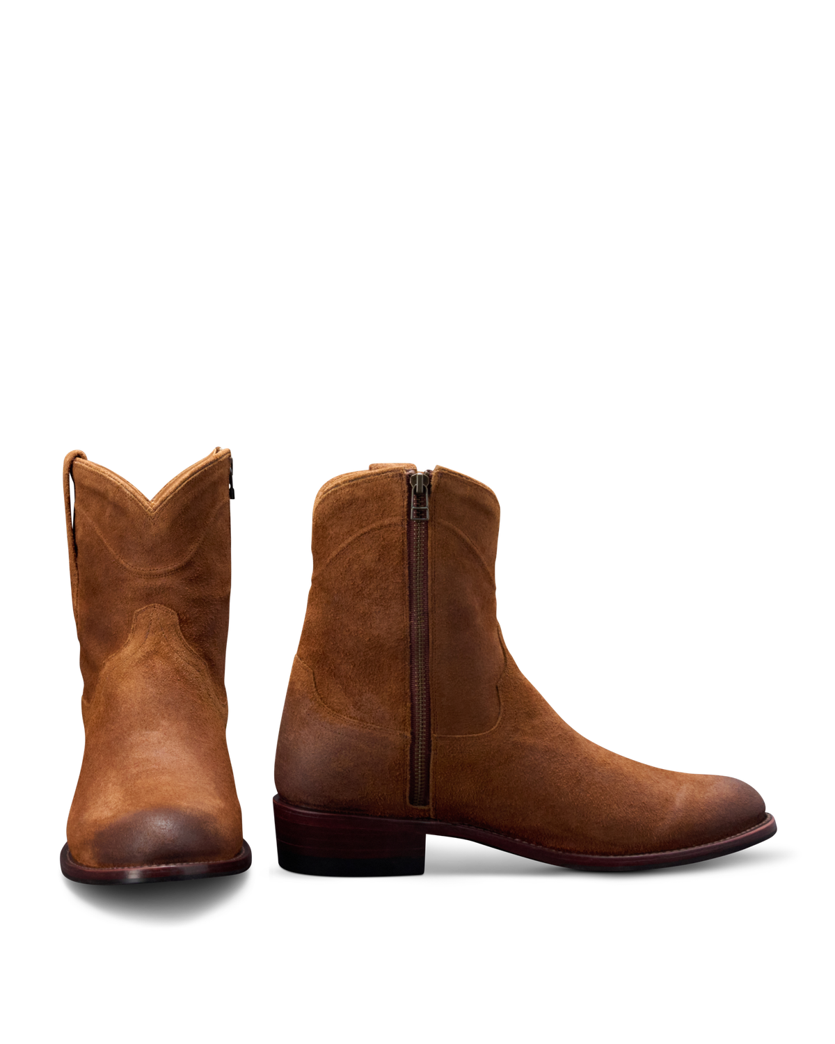 The Dean in Whiskey Roughout - Men's Zip Boot | Tecovas The Dean in Whiskey Roughout - Men's Zip Boot | Tecovas