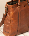 Closeup Image of The Bartlett Grab Handle Tote