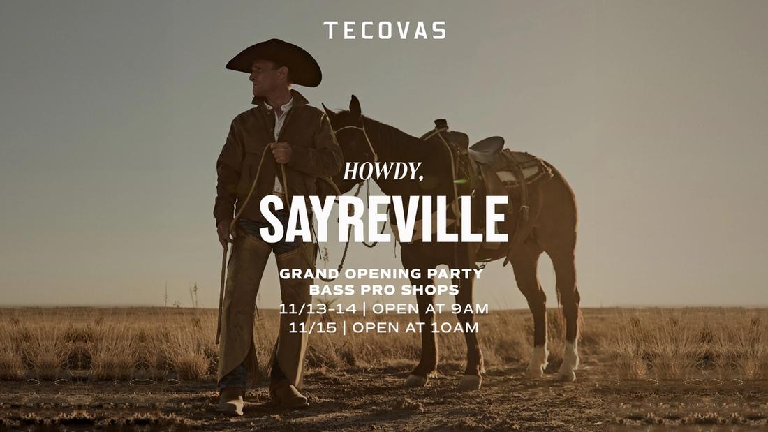 Tecovas now open at Bass Pro Shops