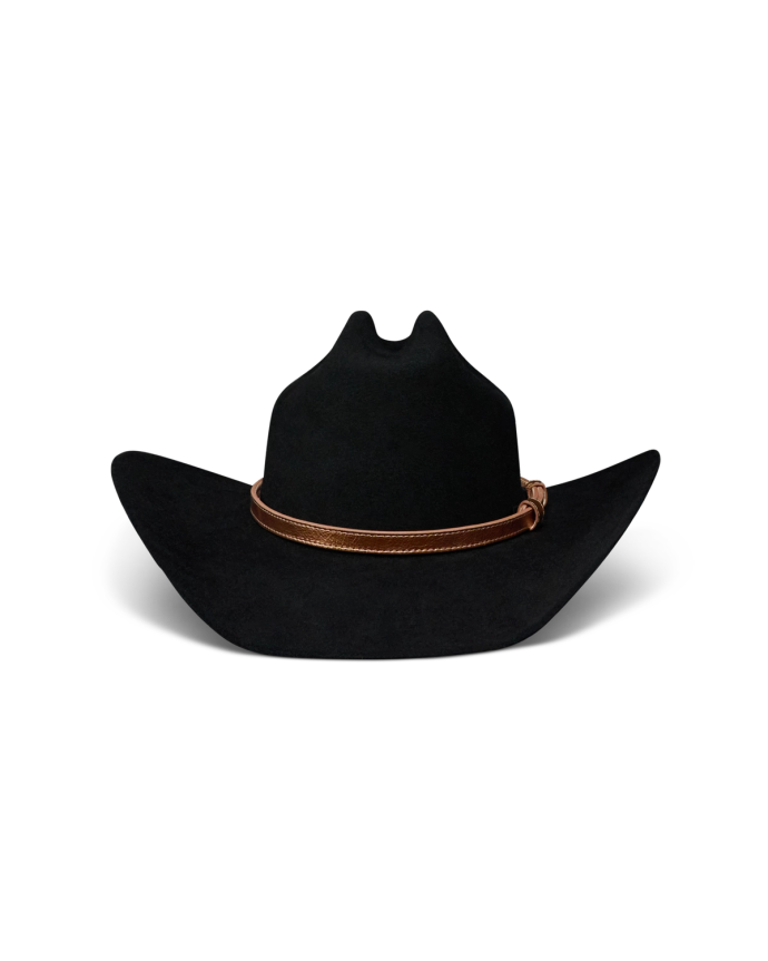 Back view of Hat Band - Copper on plain background