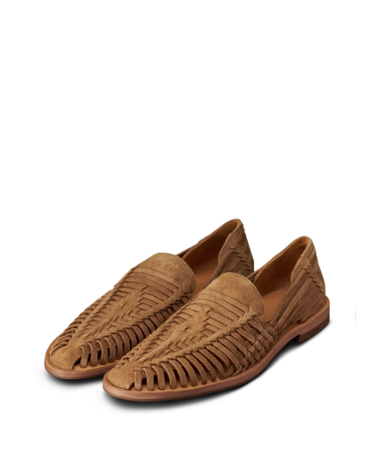 Tecovas Men\'s Suede Slip-Ons in Cognac Tecovas Slip-Ons Are On Sale Starting At $89 Right Now  main image 4
