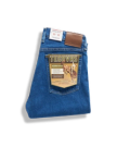 View of Men's Modern Bootcut Heritage Denim - Medium Blue