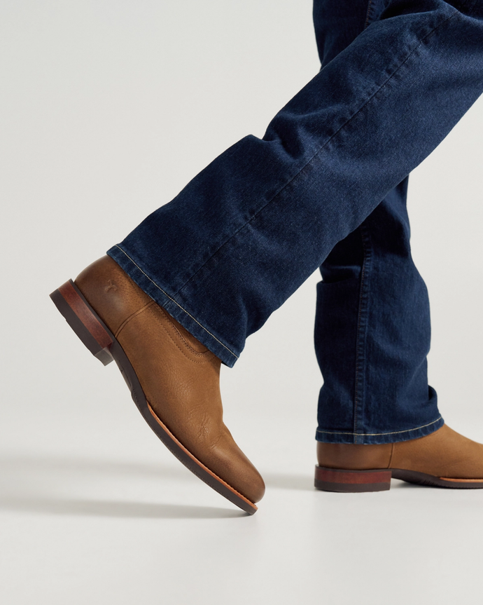 View of The Glen - Light Mesquite Cowhide