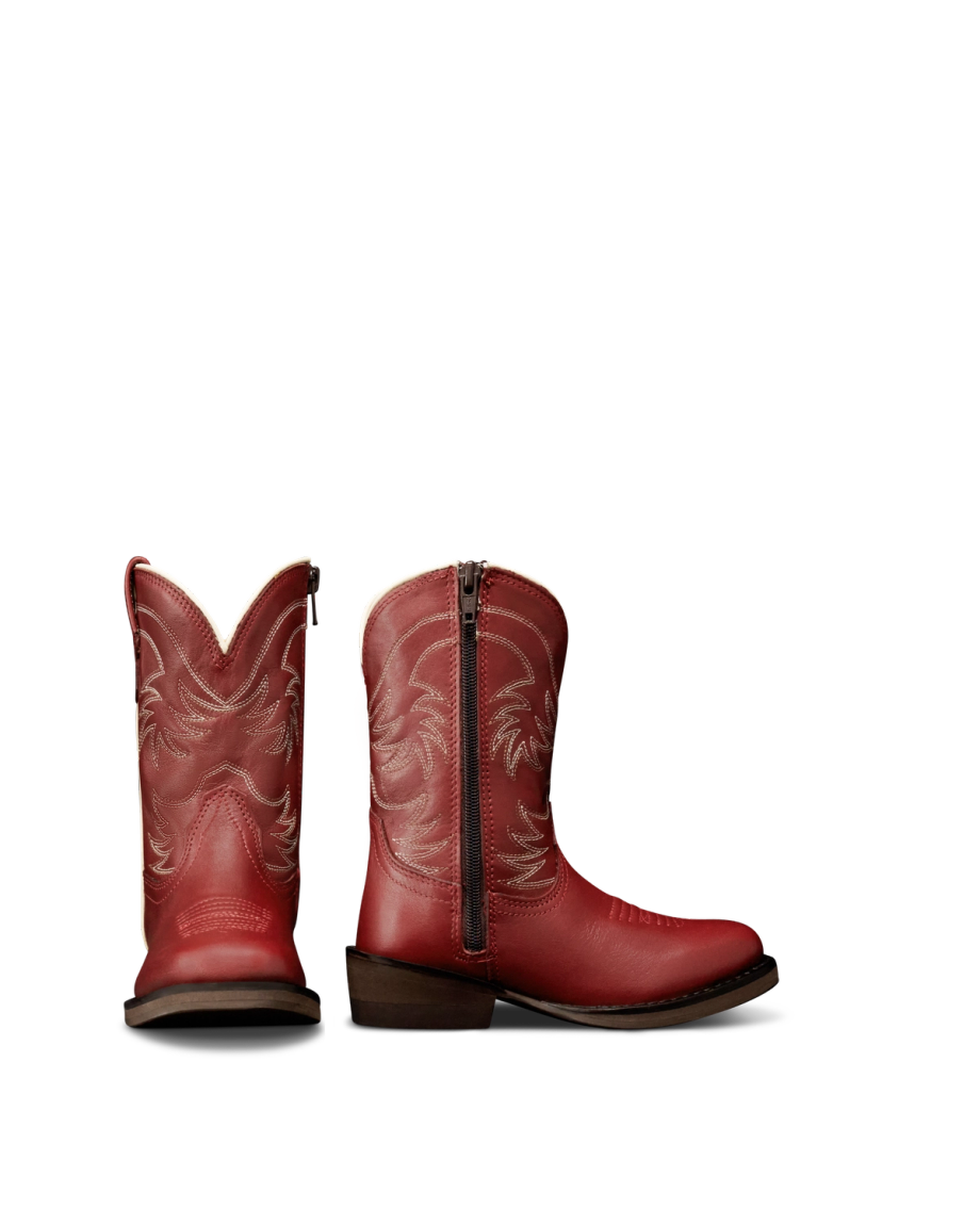 Pair view of The Annie Toddler - Scarlet on plain background