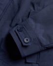 Closeup view of Men's Coaches Jacket - Navy