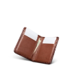 Front view of Bifold Card Case - Walnut on plain background